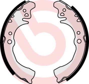 Set saboti frana BREMBO S 16 511