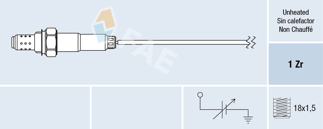 Sonda Lambda FAE 77001