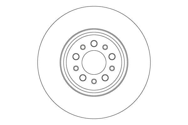 Disc frana TRW SINGLE DF3969S