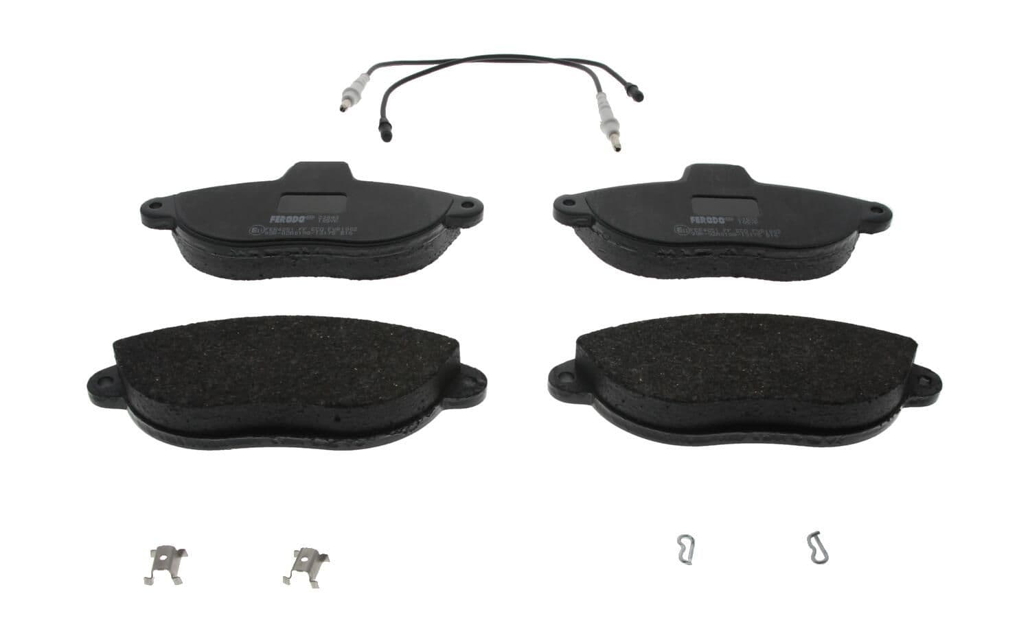 set placute frana,frana disc FERODO PREMIER ECO FRICTION FVR1002