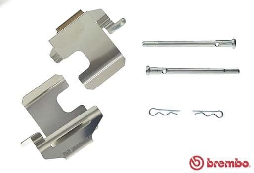 Set accesorii, placute frana BREMBO A 02 244