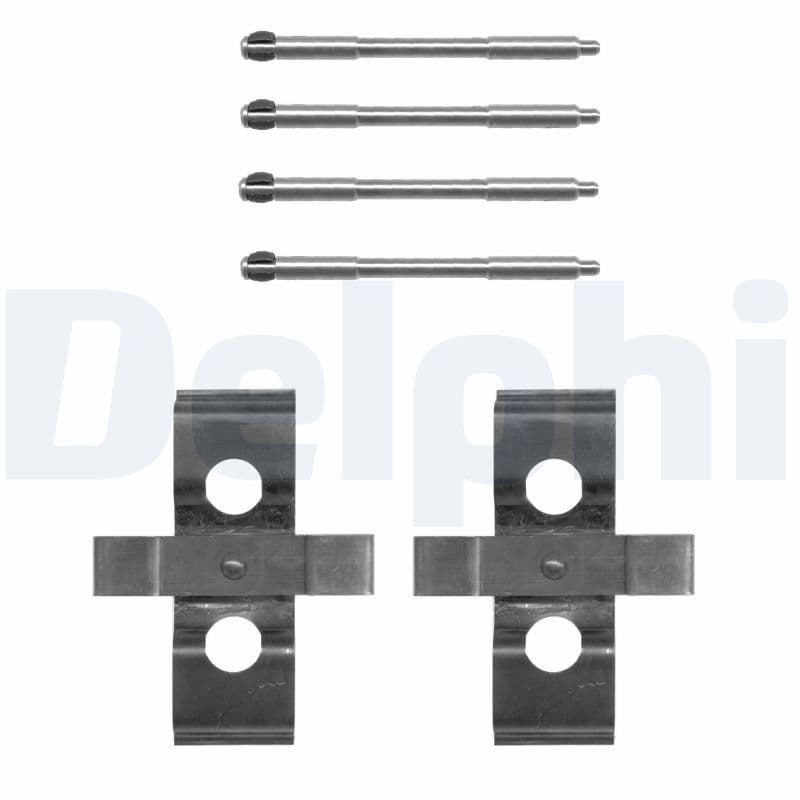 Set accesorii, placute frana DELPHI LX0652