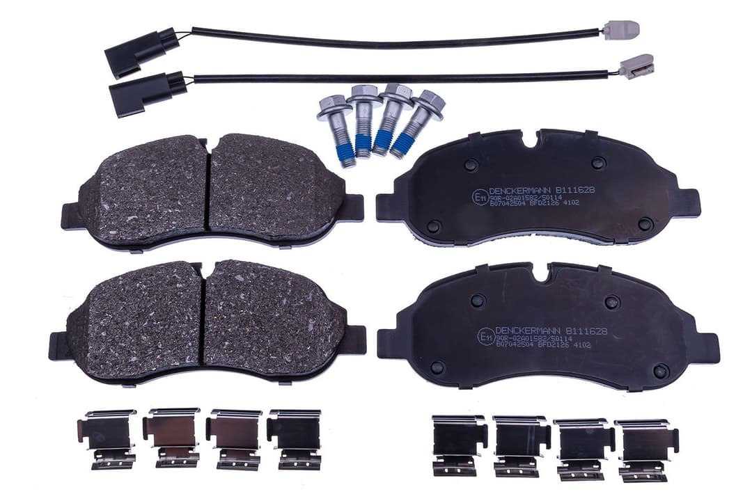 set placute frana,frana disc DENCKERMANN B111628