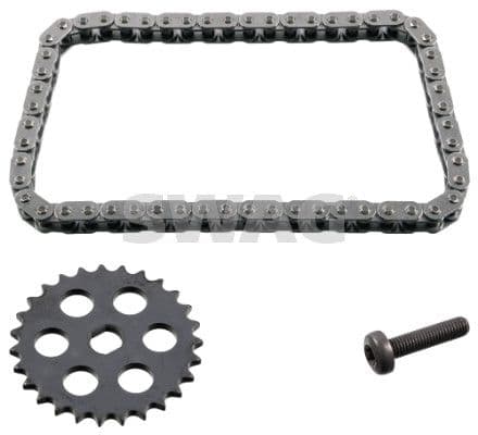 Set lant, antrenare pompa ulei SWAG Basic Short Kit 20 94 9523
