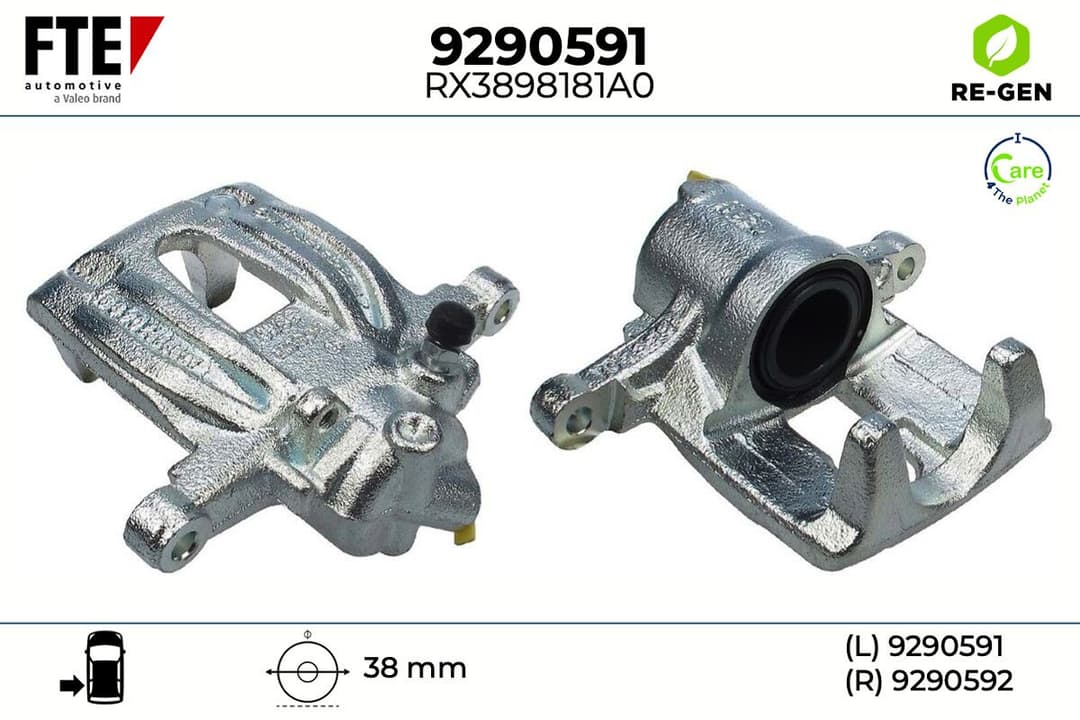 Etrier frana FTE 9290591