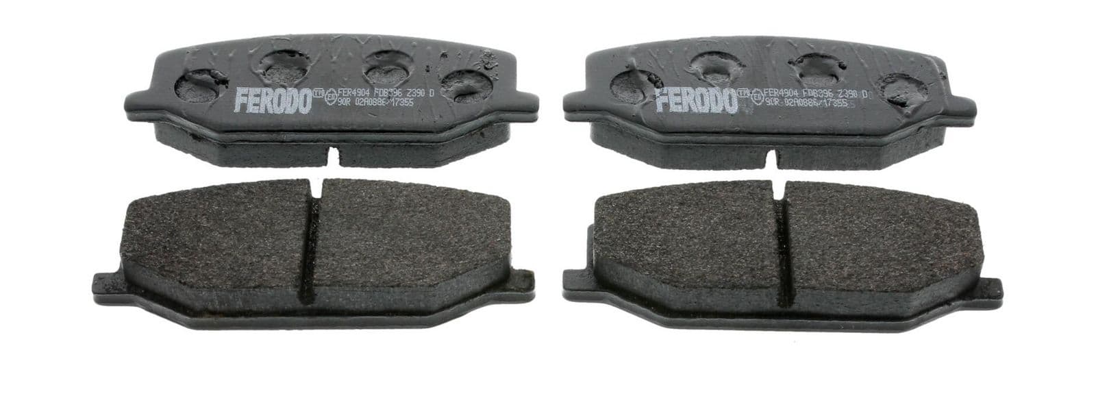 set placute frana,frana disc FERODO PREMIER ECO FRICTION FDB396