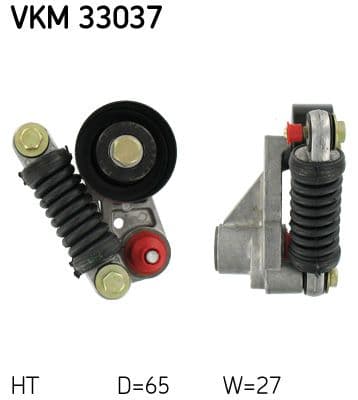 Intinzator curea, curea distributie SKF VKM 33037