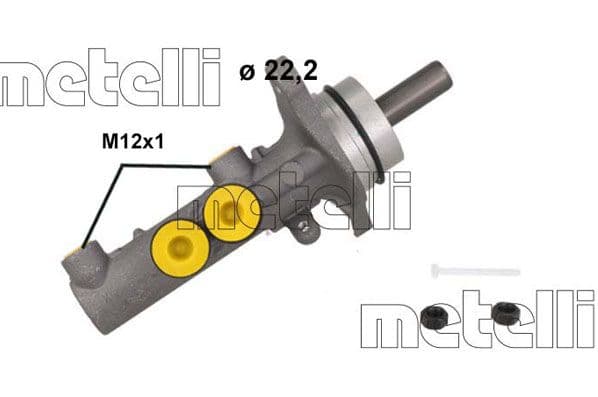 Pompa centrala, frana METELLI 05-1253