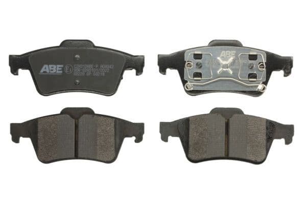 set placute frana,frana disc ABE C2X012ABE-P