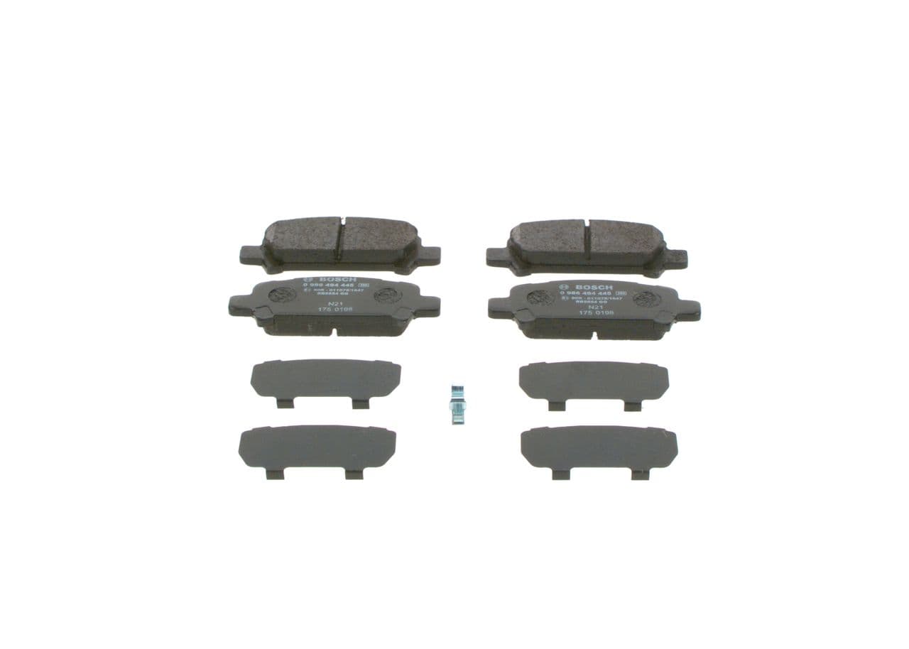 set placute frana,frana disc BOSCH 0 986 494 445