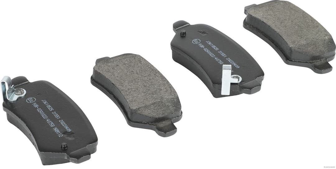 set placute frana,frana disc HERTH+BUSS JAKOPARTS J3610525