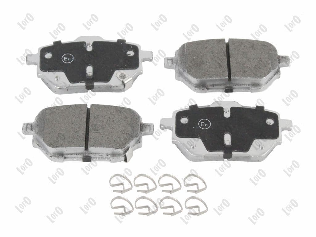set placute frana,frana disc LORO 231-02-198