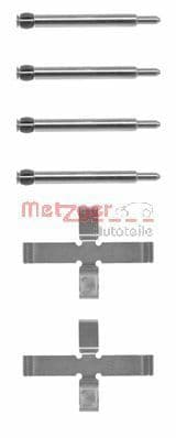 Set accesorii, placute frana METZGER 109-0980