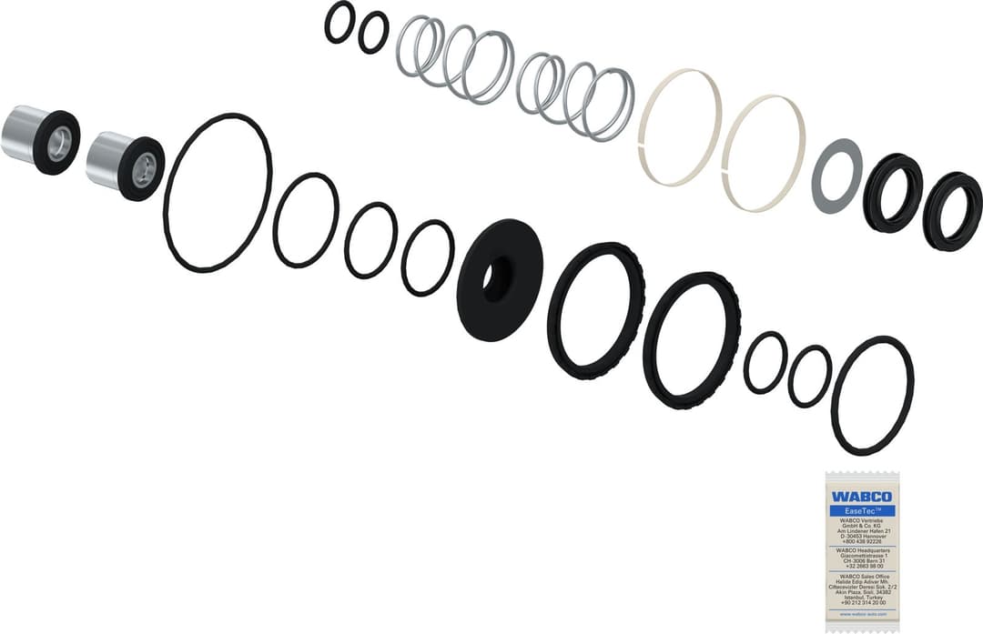 Set reparatie, supapa frana - frana de serviciu WABCO 4613159042