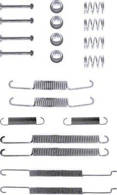 Set accesorii, sabot de frana TEXTAR 97011300
