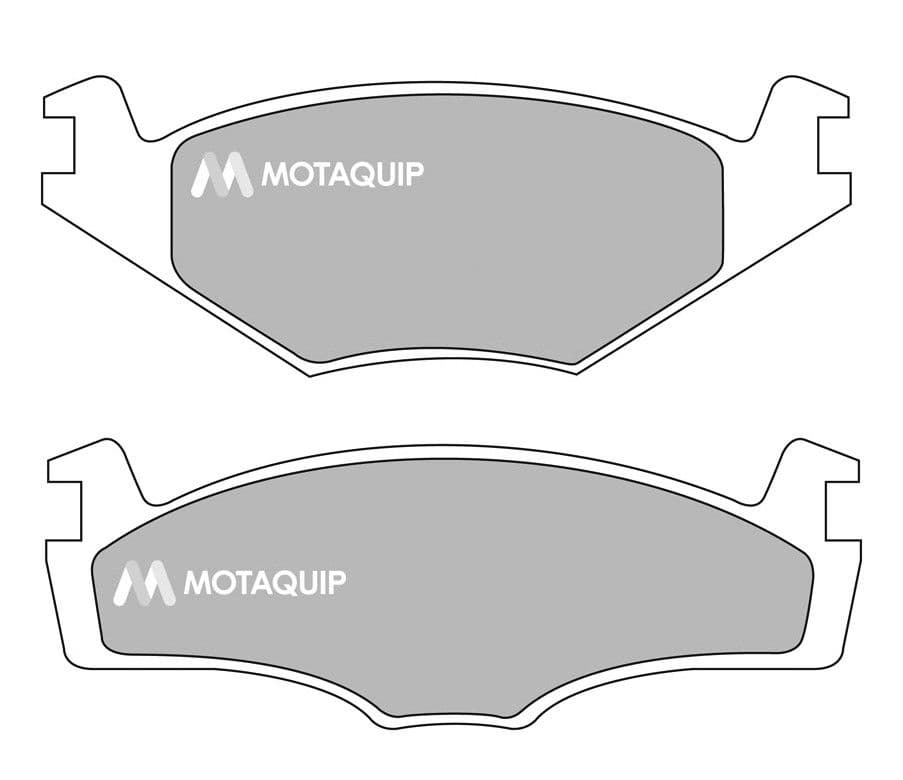 set placute frana,frana disc MOTAQUIP LVXL377