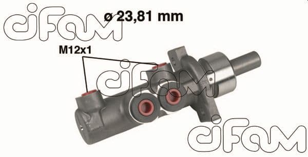 Pompa centrala, frana CIFAM 202-280