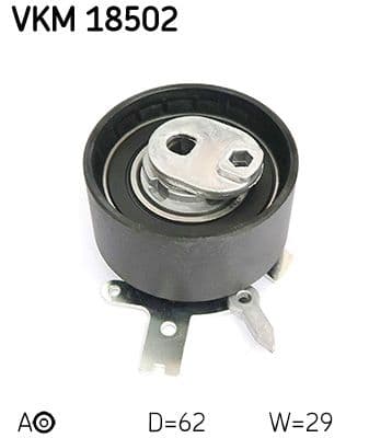 rola intinzator,curea distributie SKF VKM 18502