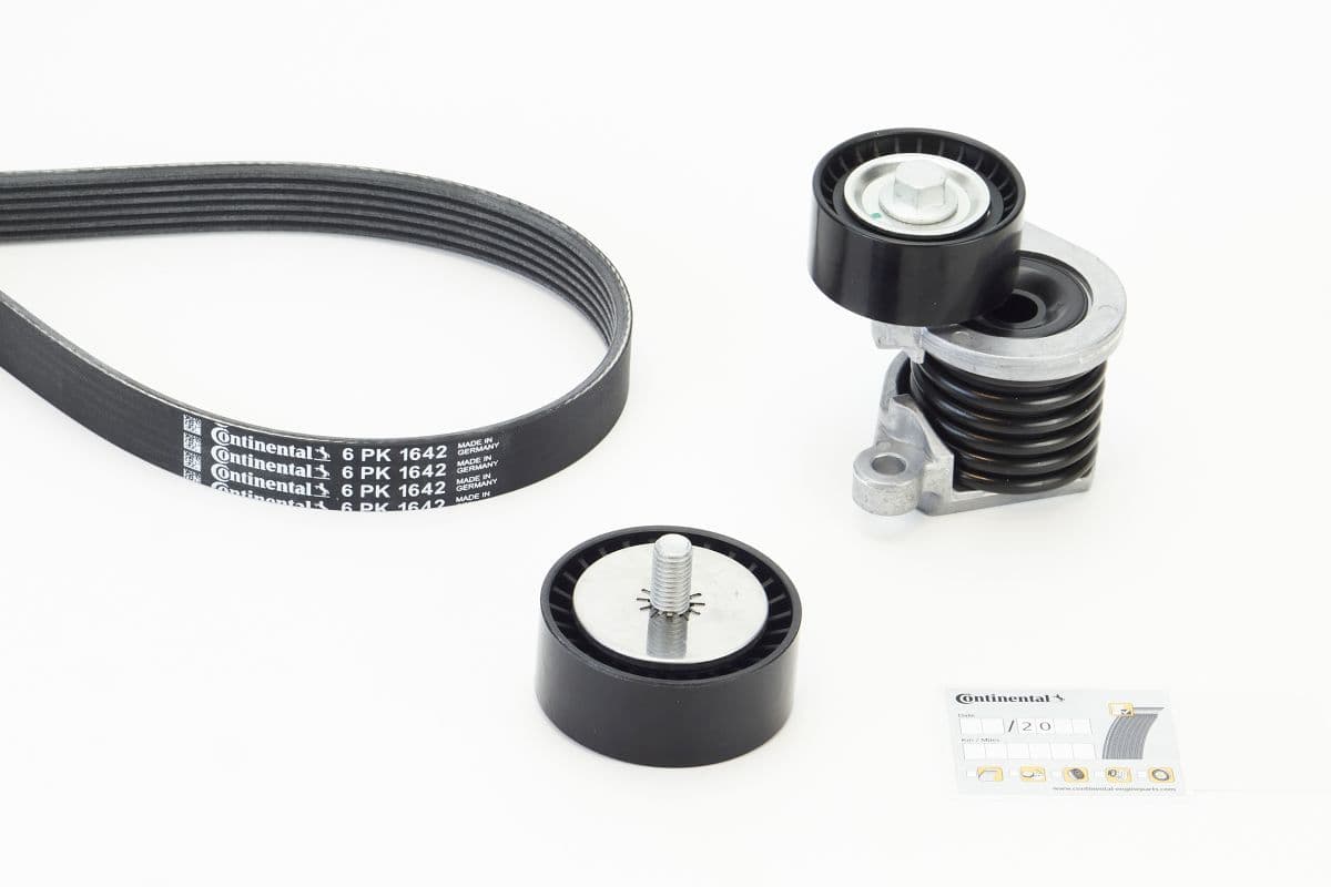 Set curea transmisie cu caneluri CONTINENTAL CTAM 6PK1642K3