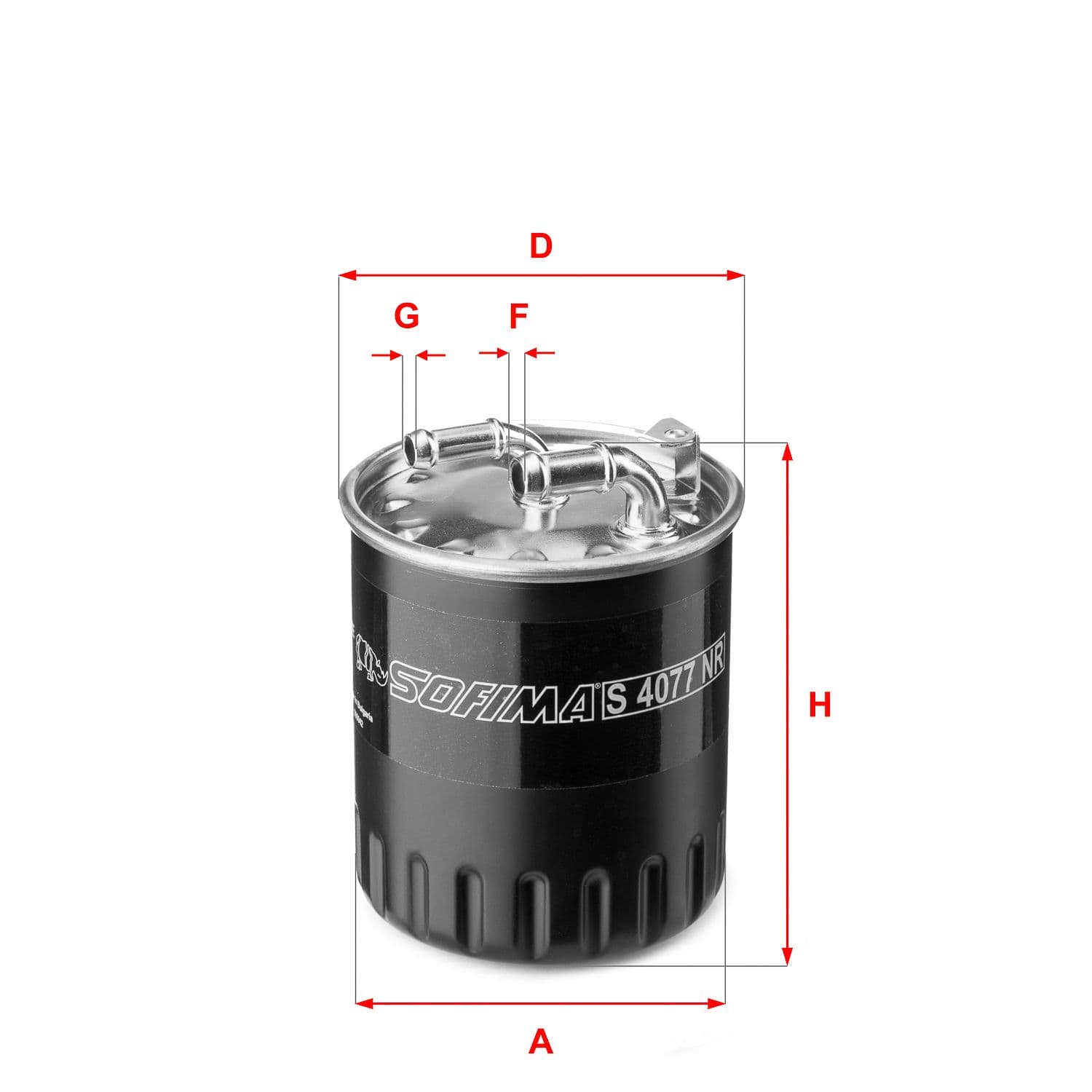 filtru combustibil SOFIMA S 4077 NR
