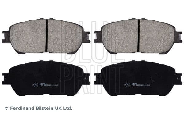 set placute frana,frana disc BLUE PRINT ADT342164