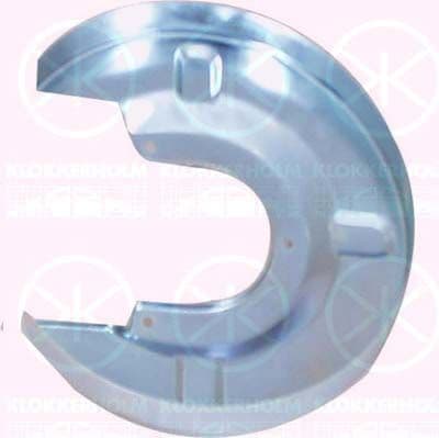 protectie stropire,disc frana KLOKKERHOLM 9558879