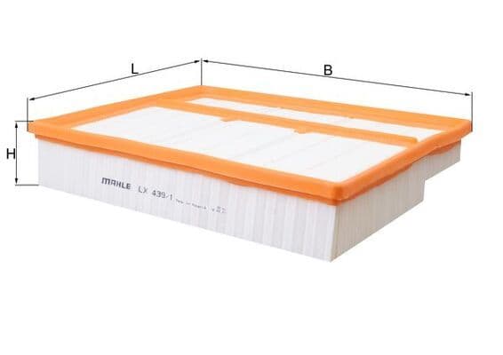 Filtru aer MAHLE LX 439/1
