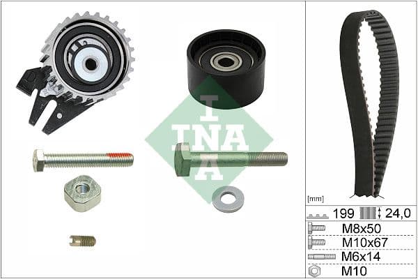 Set curea de distributie Schaeffler INA 530 0562 10