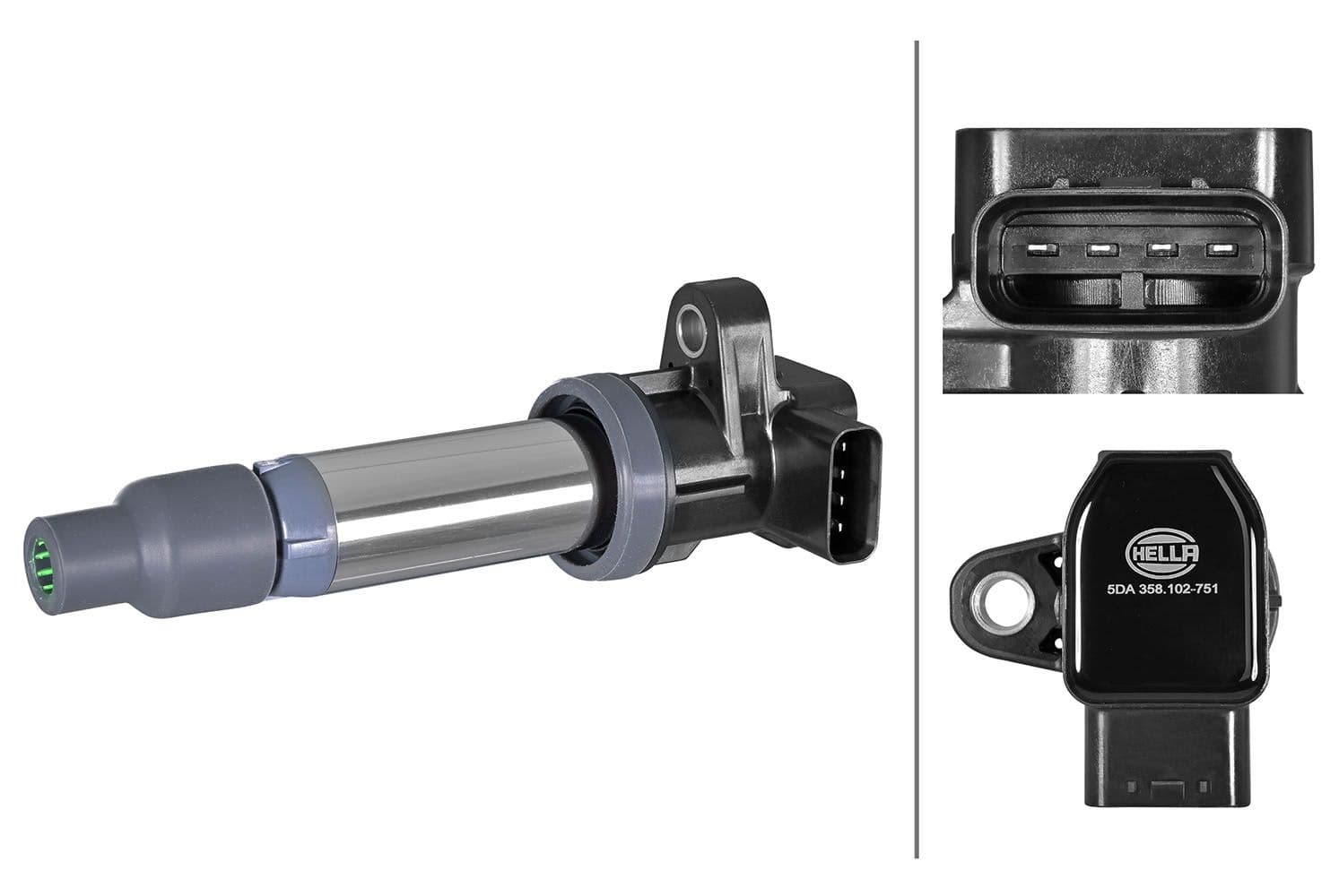 bobina de inductie HELLA 5DA 358 102-751