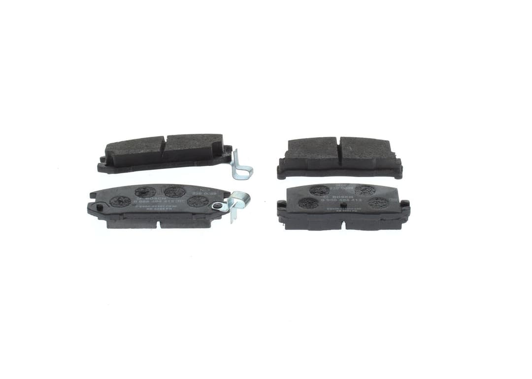set placute frana,frana disc BOSCH 0 986 494 412