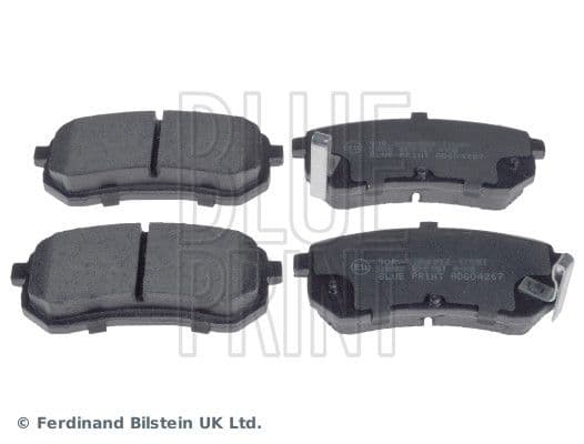set placute frana,frana disc BLUE PRINT ADG04267
