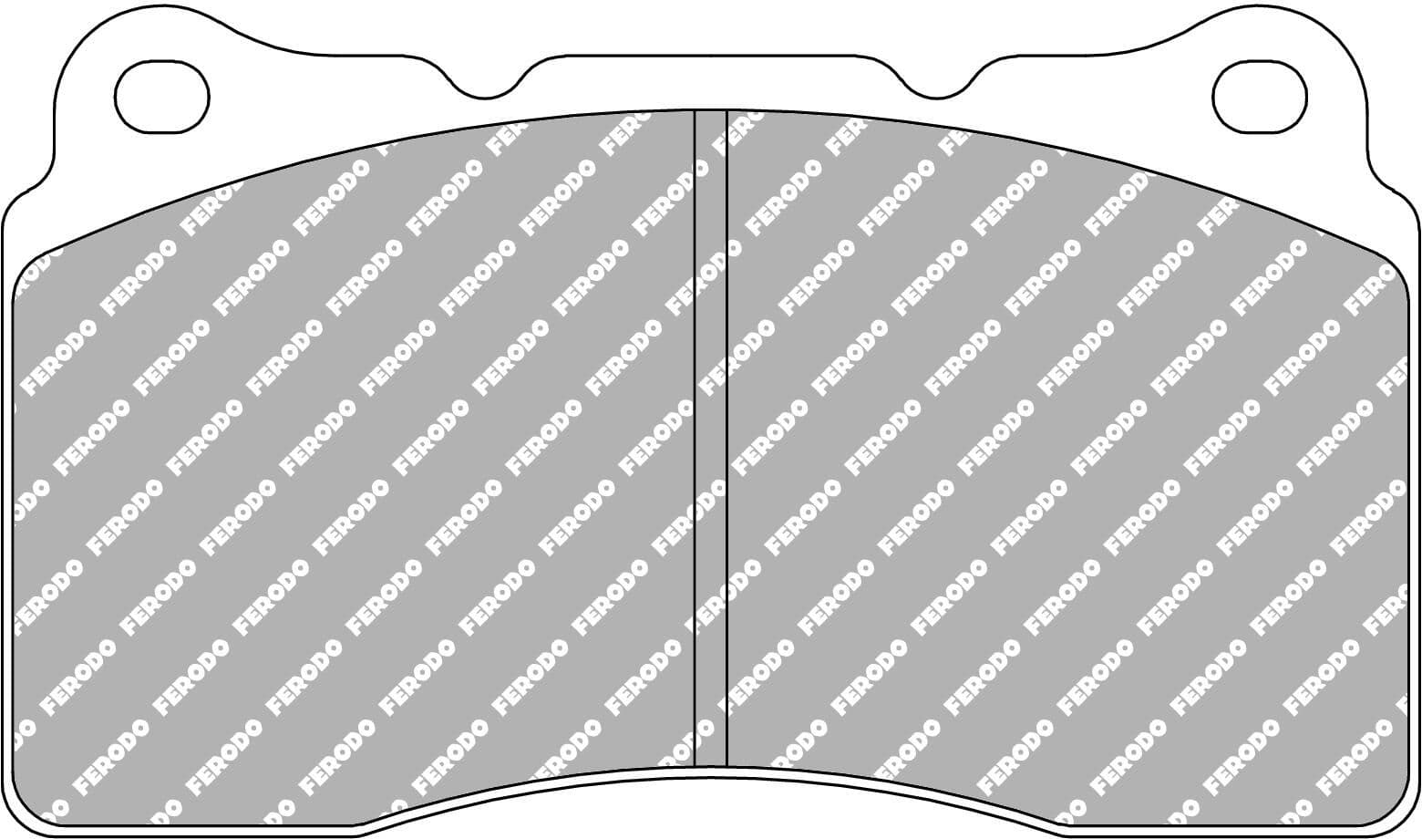 set placute frana,frana disc FERODO FCP1334Z