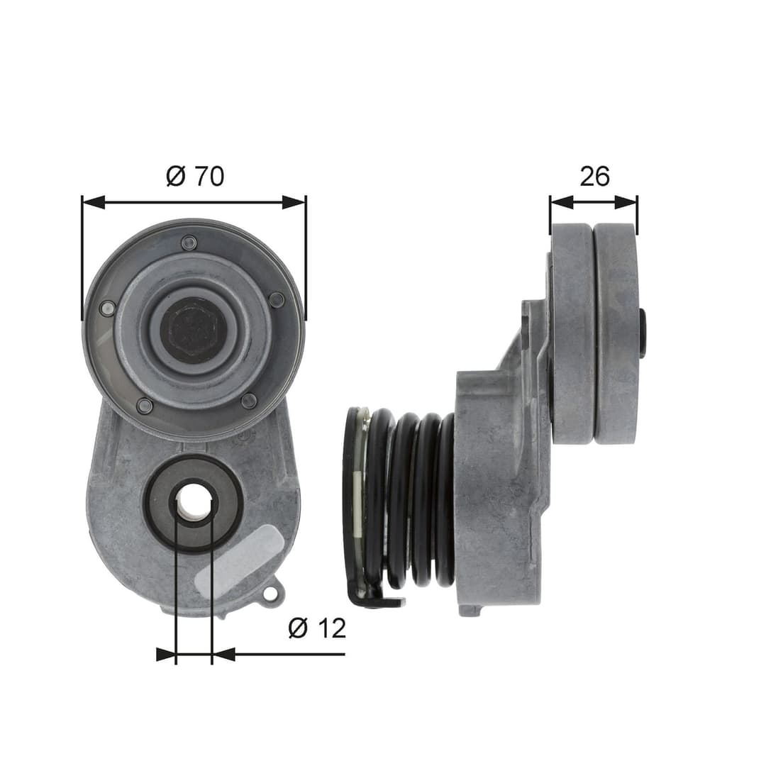 Intinzator curea, curea distributie GATES DriveAlign™ T38496