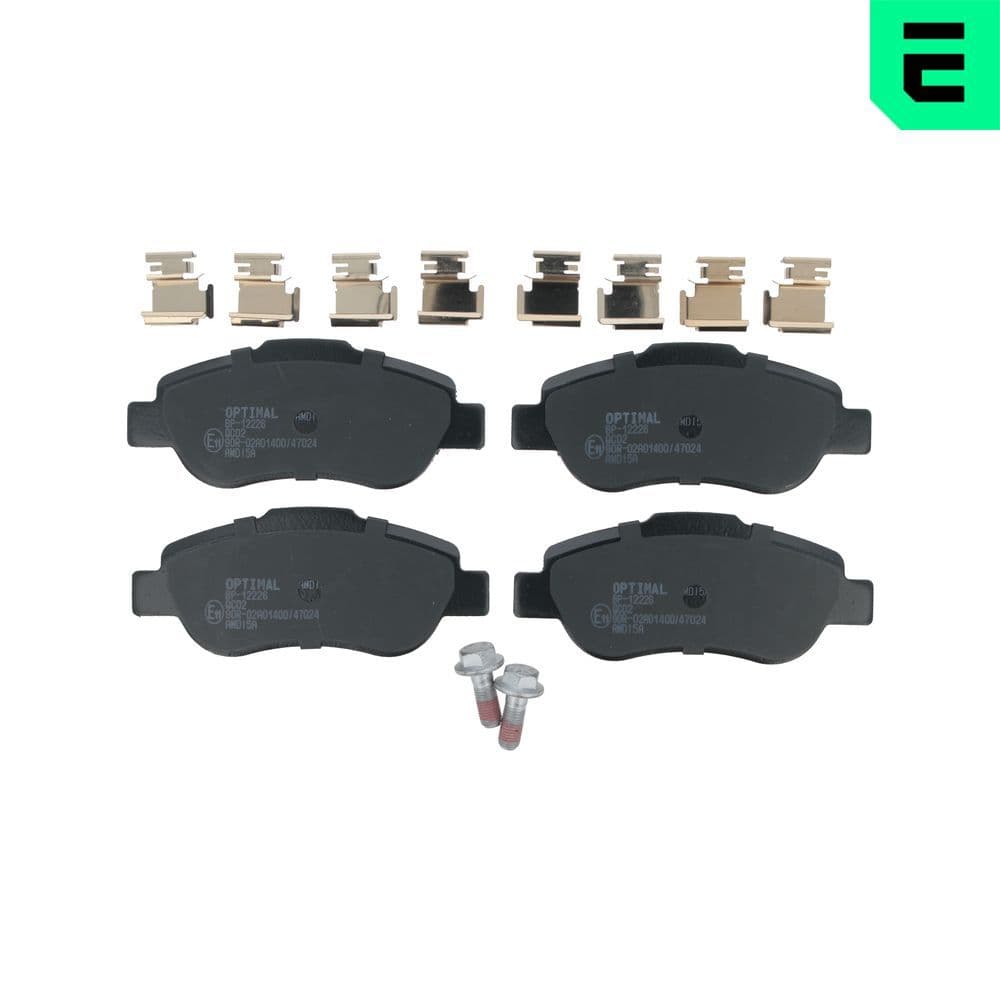 set placute frana,frana disc OPTIMAL BP-12226