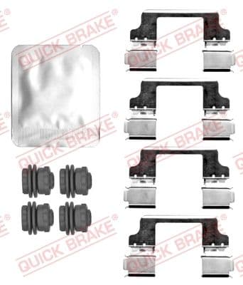 Set accesorii, placute frana QUICK BRAKE 109-0150