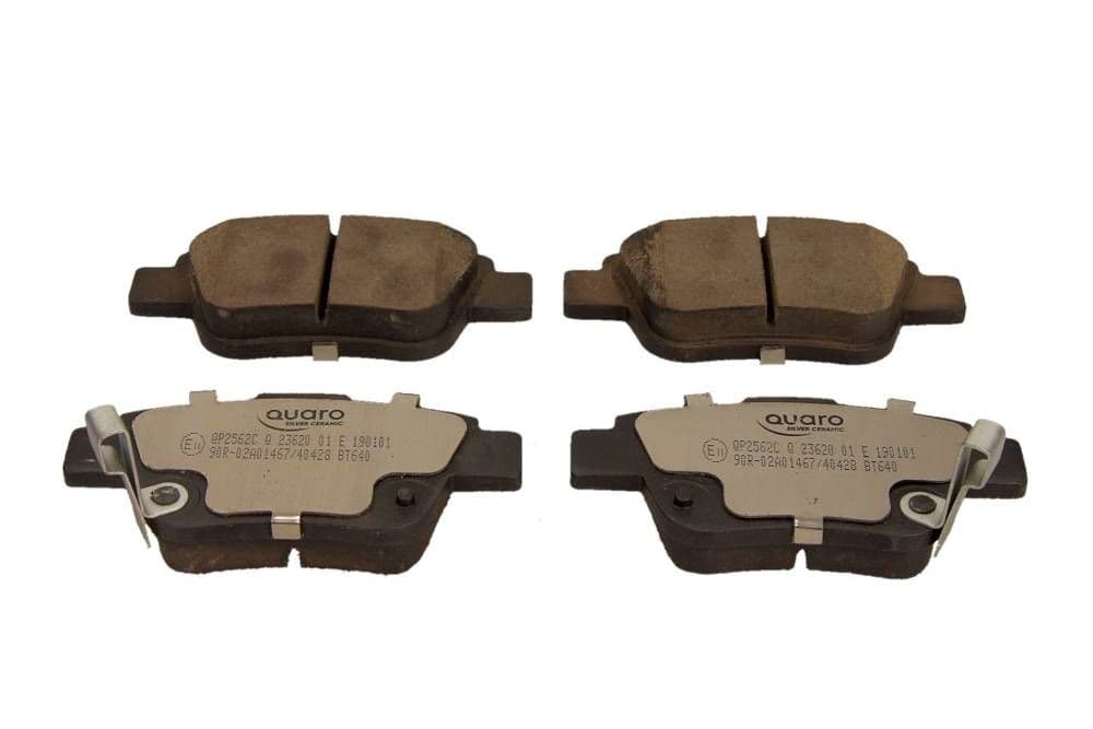 set placute frana,frana disc QUARO SILVER CERAMIC QP2562C