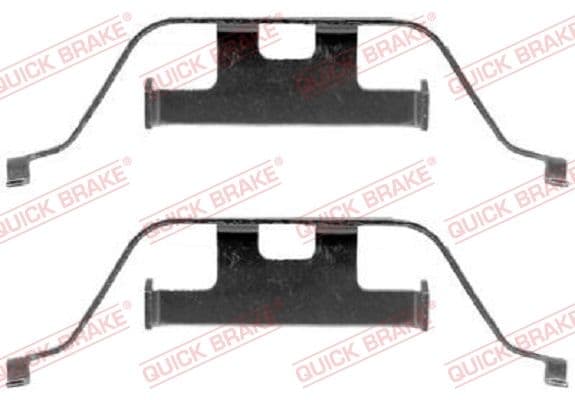 Set accesorii, placute frana QUICK BRAKE 109-1201