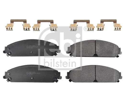 set placute frana,frana disc FEBI BILSTEIN 116112