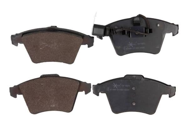 set placute frana,frana disc MAXGEAR 19-1823