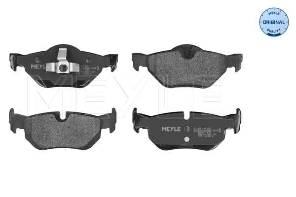 set placute frana,frana disc MEYLE -ORIGINAL: True to OE. 025 239 2617