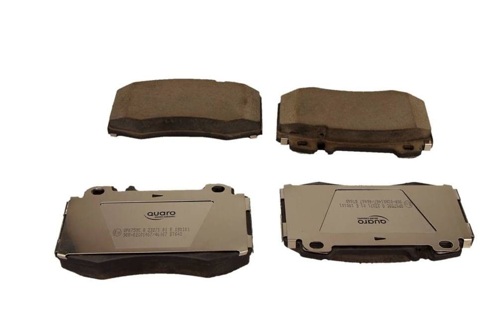set placute frana,frana disc QUARO SILVER CERAMIC QP0759C