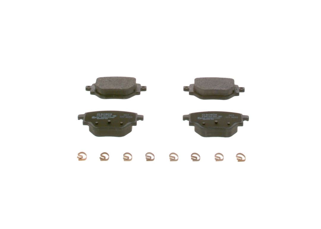 set placute frana,frana disc BOSCH 0 986 424 988
