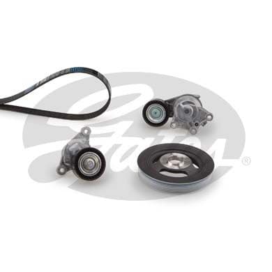 Set curea transmisie cu caneluri GATES K046PK1020EST