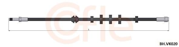 Furtun frana COFLE 92.BH.VK020