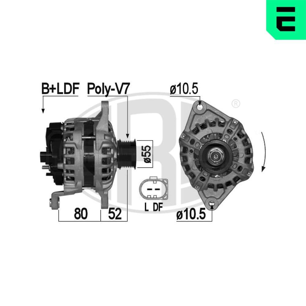 Generator / Alternator ERA 209057A