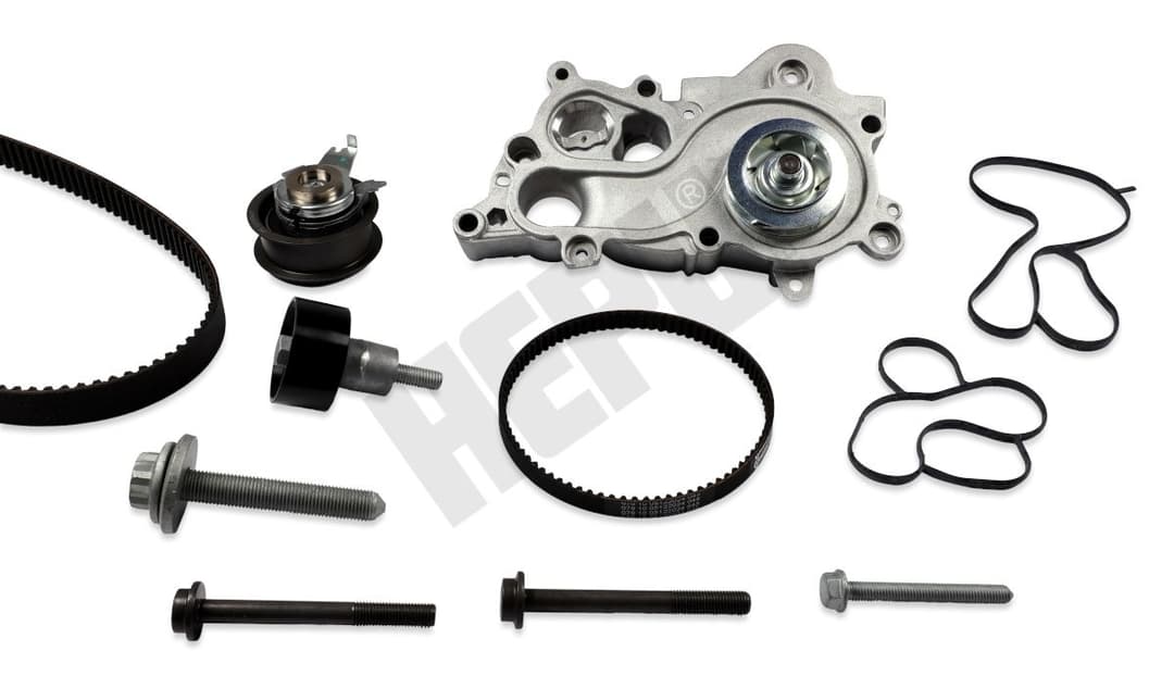 Set pompa apa + curea dintata HEPU PK06651