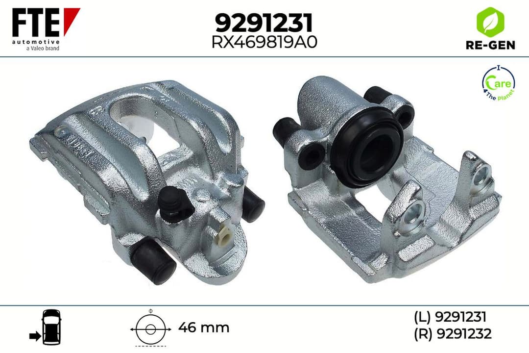 Etrier frana FTE 9291231