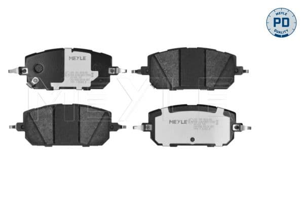 set placute frana,frana disc MEYLE -PD: Advanced performance and design. 025 265 0616/PD