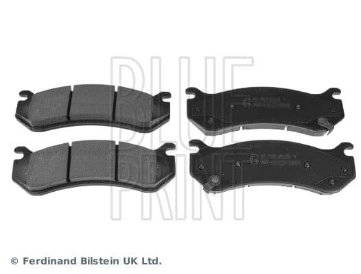 set placute frana,frana disc BLUE PRINT ADA104254