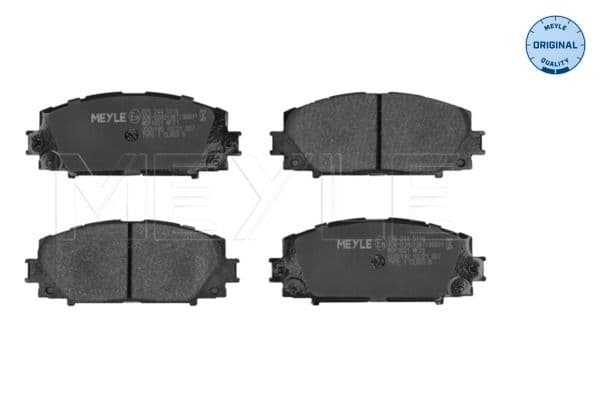 set placute frana,frana disc MEYLE -ORIGINAL: True to OE. 025 244 5116